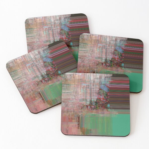 Item preview, Contemporary deconstruction of flowers glitch abstract texture  designed and sold by stuukstly.