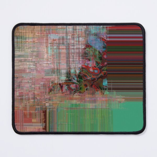 Item preview, Contemporary deconstruction of flowers glitch abstract texture designed and sold by stuukstly.