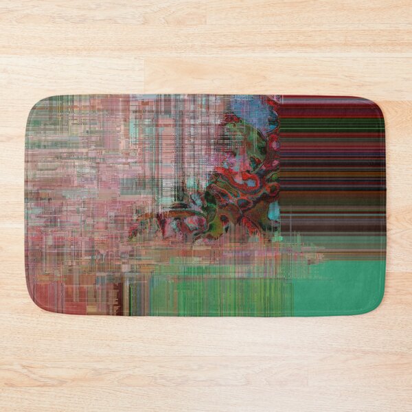 Item preview, Contemporary deconstruction of flowers glitch abstract texture  designed and sold by stuukstly.
