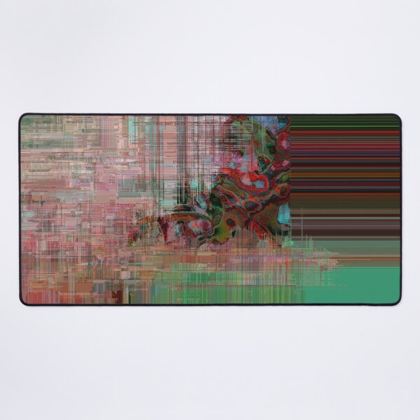 Item preview, Contemporary deconstruction of flowers glitch abstract texture designed and sold by stuukstly.