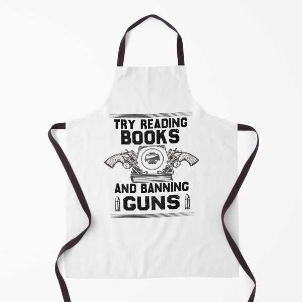 Item preview, Try Reading Books And Banning Guns, Book Lover's Gift designed and sold by Kitten2220.