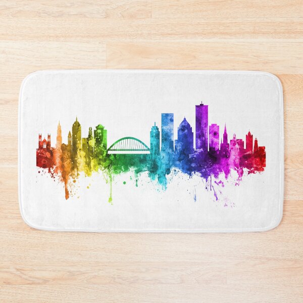 Artikelvorschau, Rochester New York Skyline entworfen und verkauft von ArtPrints.