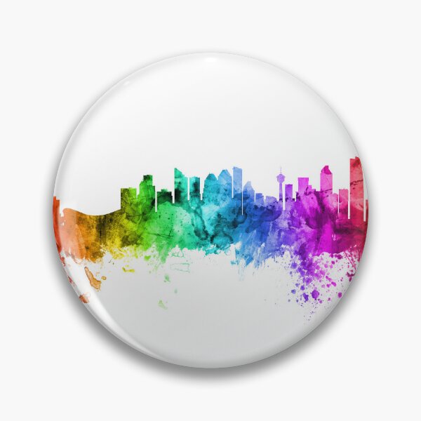 Item preview, Calgary Canada Skyline designed and sold by ArtPrints.