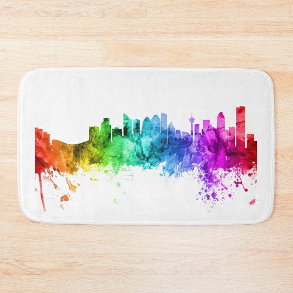 Item preview, Calgary Canada Skyline designed and sold by ArtPrints.