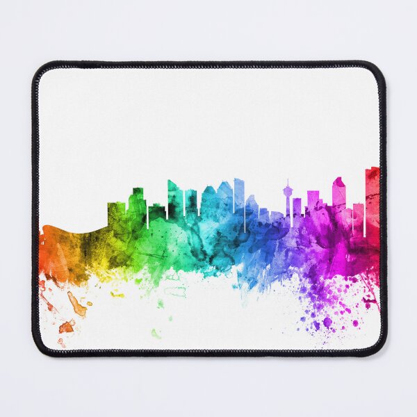 Item preview, Calgary Canada Skyline designed and sold by ArtPrints.