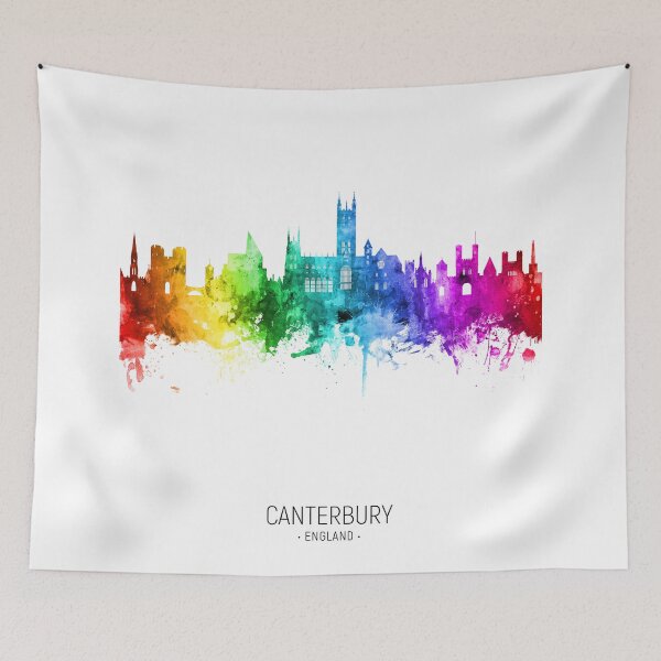 Item preview, Canterbury England Skyline designed and sold by ArtPrints.
