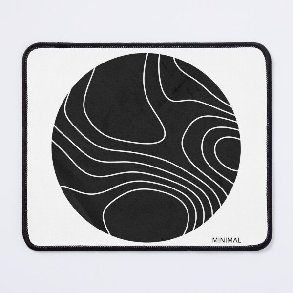 Item preview, Minimal Circle | Topography lines | Geometric shapes designed and sold by Lemniscata.