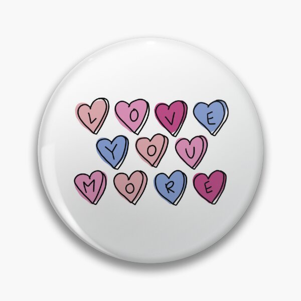 Item preview, Love you more hearts designed and sold by Emma Bertram.