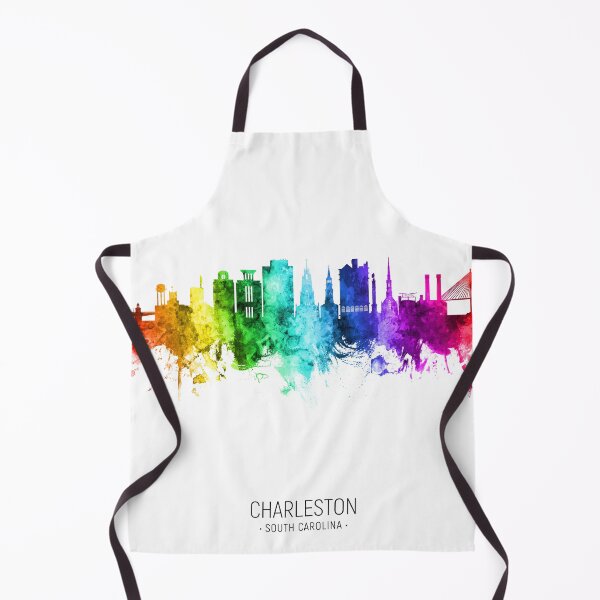 Item preview, Charleston South Carolina Skyline designed and sold by ArtPrints.