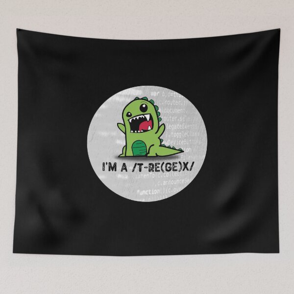 Item preview, T-Regex - a regex-writing T-Rex Dino designed and sold by 40667ers.