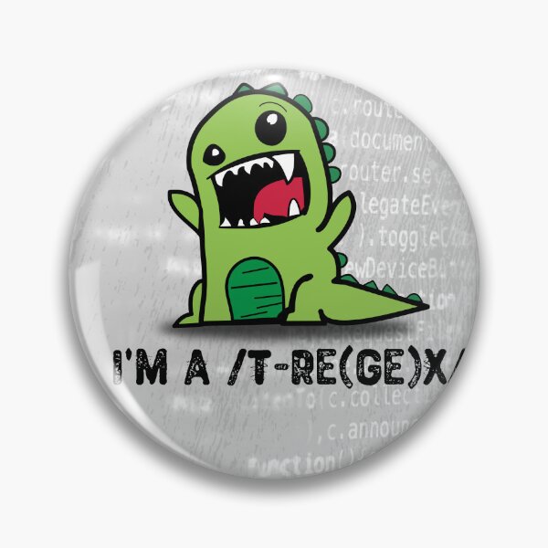 Item preview, T-Regex - a regex-writing T-Rex Dino designed and sold by 40667ers.