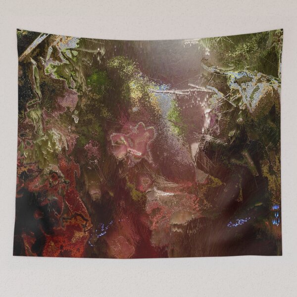 Item preview, Secret life of the Lake abstract green texture  designed and sold by stuukstly.