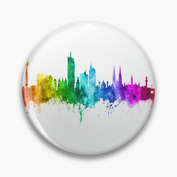 Artikelvorschau, Vienna Austria Skyline entworfen und verkauft von ArtPrints.