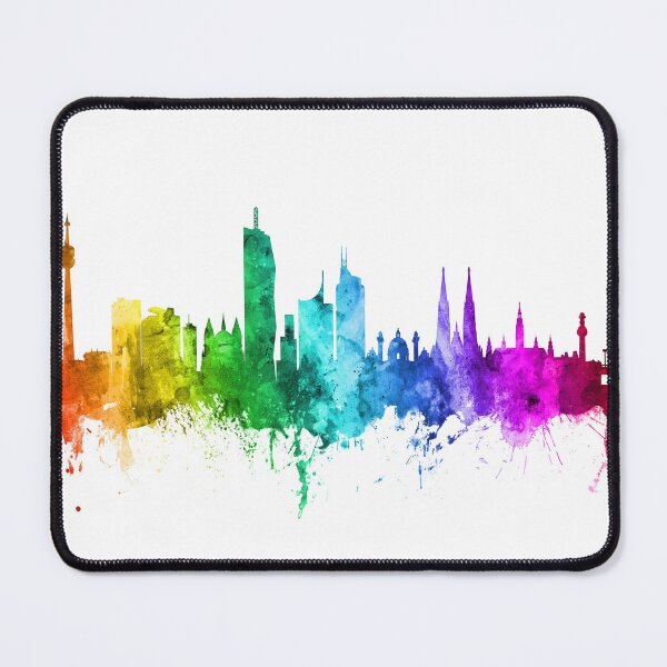 Item preview, Vienna Austria Skyline designed and sold by ArtPrints.