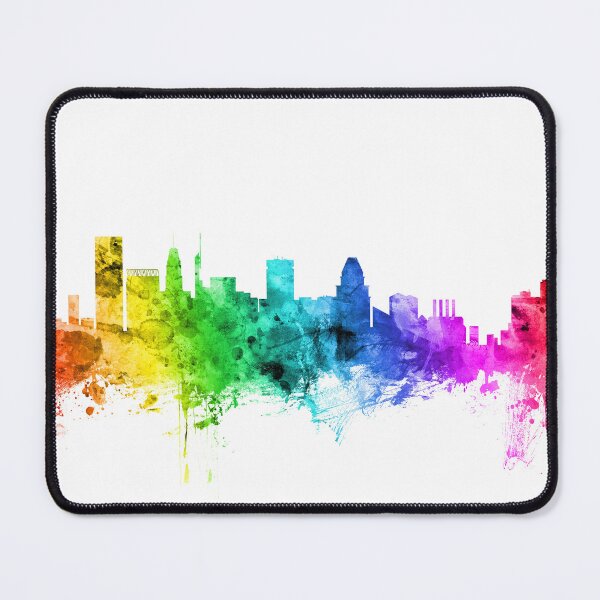Item preview, Baltimore Maryland Skyline designed and sold by ArtPrints.