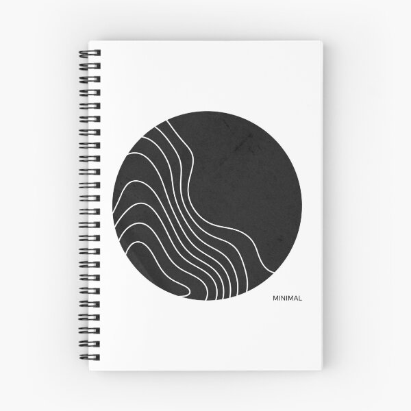 Item preview, Minimal Circle | Topography lines | Geometric shapes designed and sold by Lemniscata.