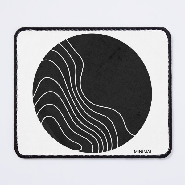 Item preview, Minimal Circle | Topography lines | Geometric shapes designed and sold by Lemniscata.