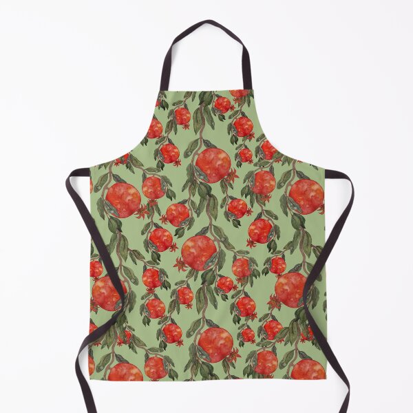 Item preview, Watercolor pomegranate, Red and green  designed and sold by Looly-Art.