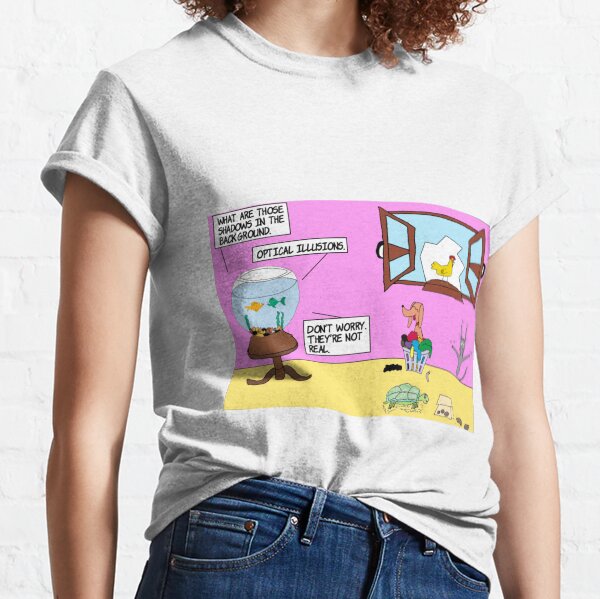 Water Bubble Island Characters Classic T-Shirt