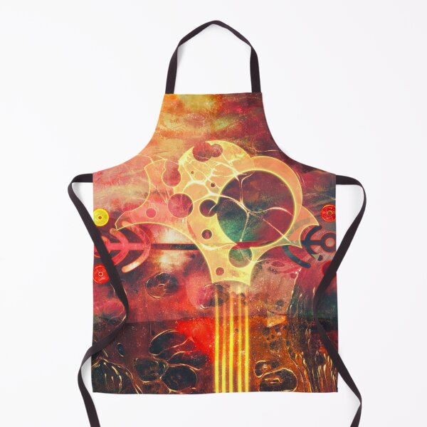 Item preview, Alien world red abstract psychedelic art designed and sold by stuukstly.
