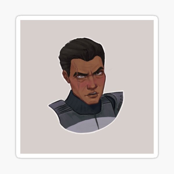 Vista previa del artículo con la obra «Comandante Wolffe», diseñado y vendido por DanyGN.