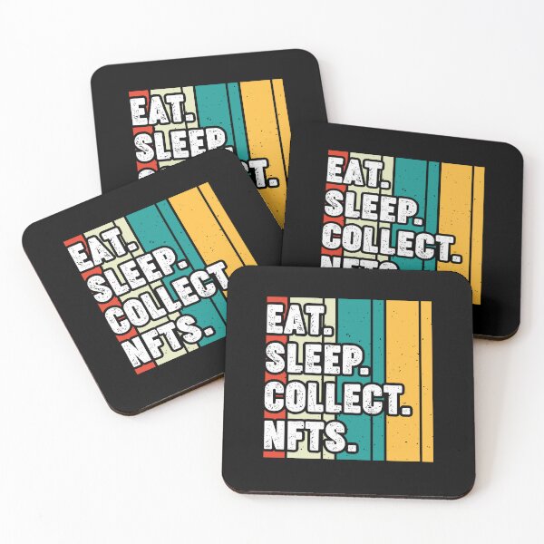 Item preview, Eat Sleep Collect NFTs Repeat - Funny NFT designed and sold by nft-millionaire.
