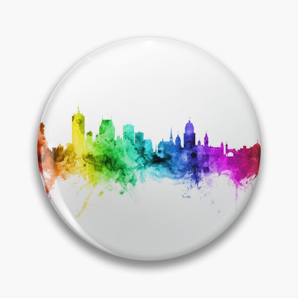 Item preview, Quebec Canada Skyline designed and sold by ArtPrints.