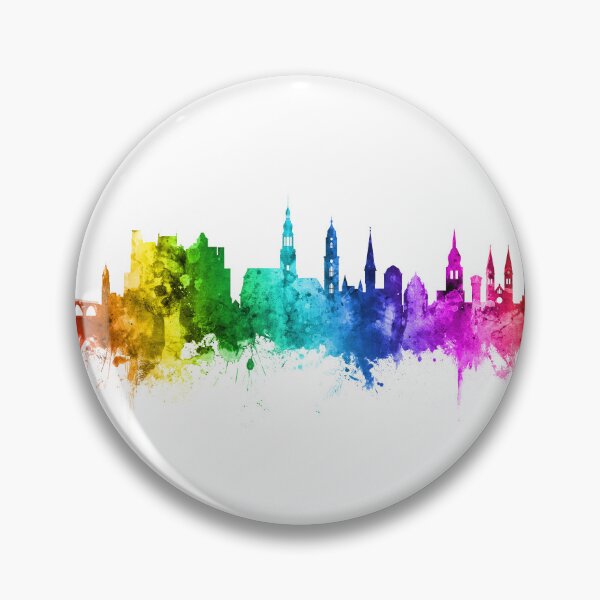 Item preview, Heidelberg Germany Skyline designed and sold by ArtPrints.