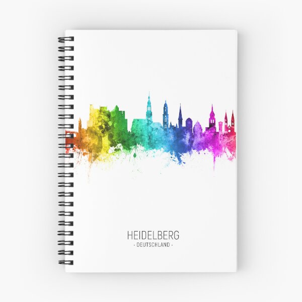 Item preview, Heidelberg Germany Skyline designed and sold by ArtPrints.