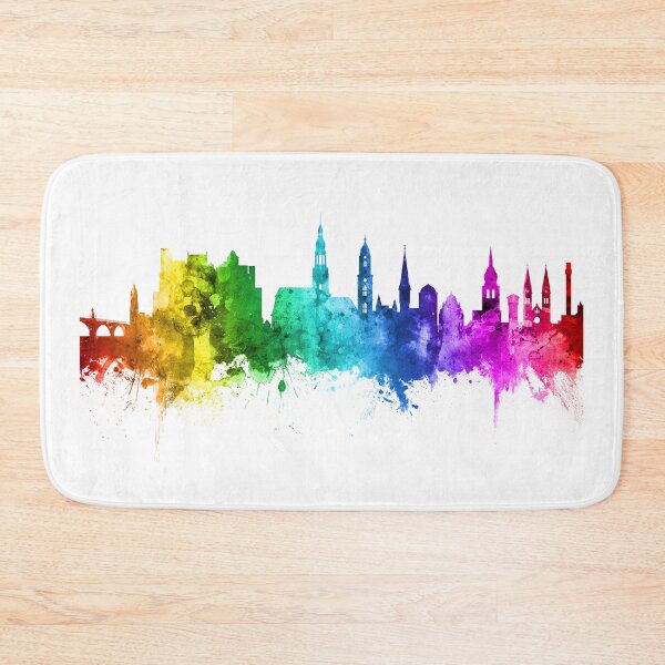 Item preview, Heidelberg Germany Skyline designed and sold by ArtPrints.
