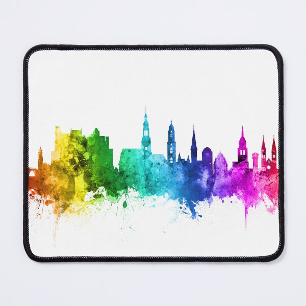 Item preview, Heidelberg Germany Skyline designed and sold by ArtPrints.