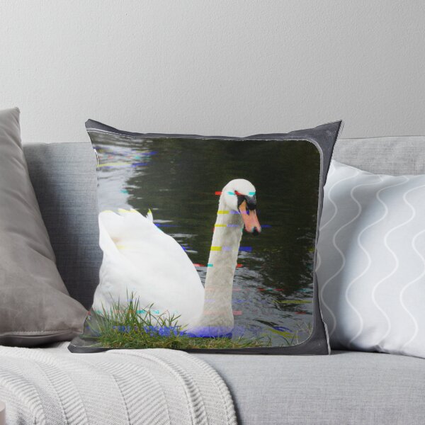 Item preview, Swan on old TV  designed and sold by J-Brezy.