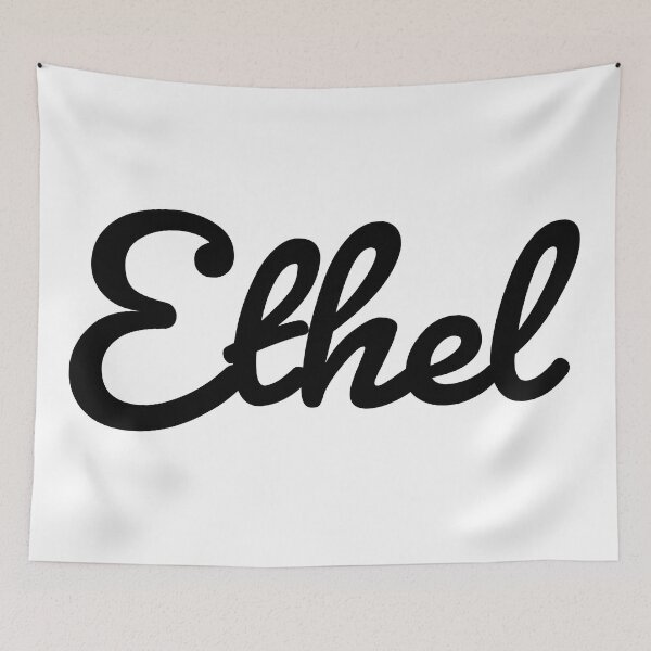 Item preview, Ethel Name Typography  designed and sold by ellenhenry.