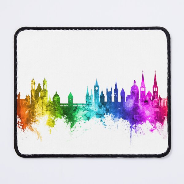 Item preview, Lucerne Switzerland Luzern Skyline designed and sold by ArtPrints.