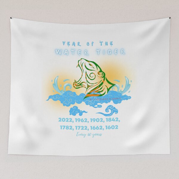 Item preview, Water Tiger Years designed and sold by ODesignsNShirts.