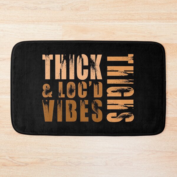 Item preview, Thick Thighs And Loc’d Vibes  designed and sold by ART-SOUF.