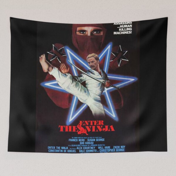 Item preview, Enter the Ninja Movie Poster designed and sold by FilmFit.