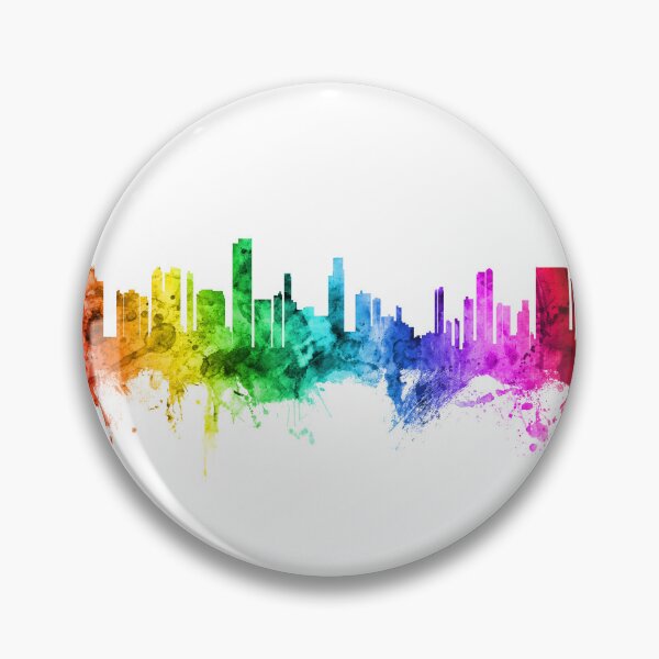 Item preview, Honolulu Hawaii Skyline designed and sold by ArtPrints.
