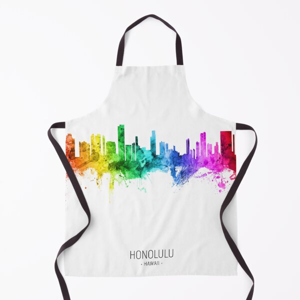 Item preview, Honolulu Hawaii Skyline designed and sold by ArtPrints.
