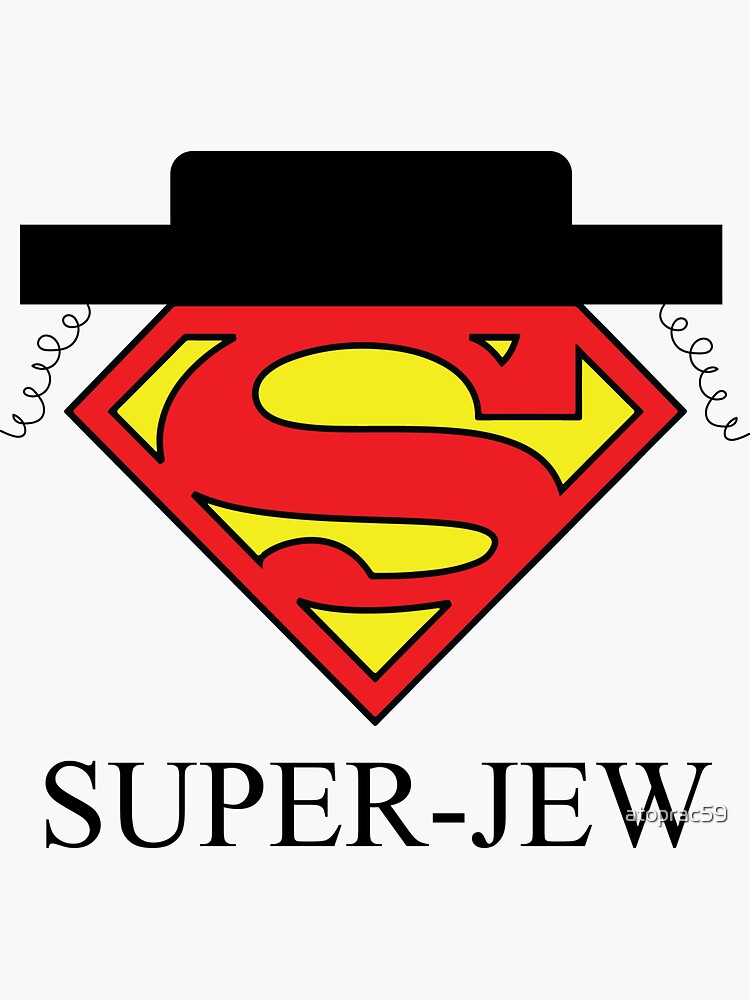 Super Jew Sticker