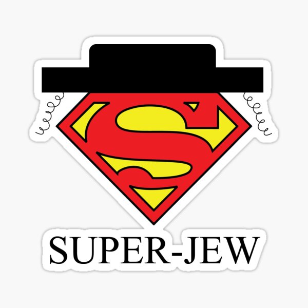 Super Jew Sticker