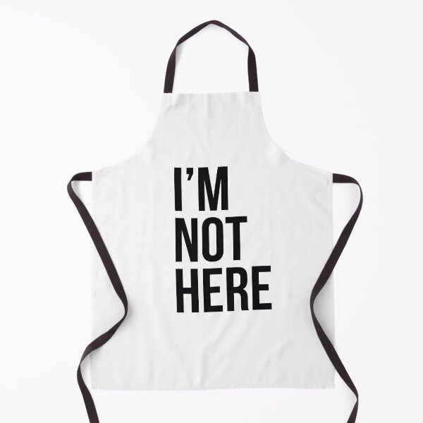 Item preview, I'm Not Here designed and sold by WhimsyAndMojo.