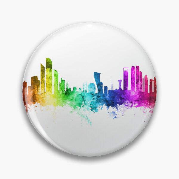 Item preview, Abu Dhabi Skyline designed and sold by ArtPrints.