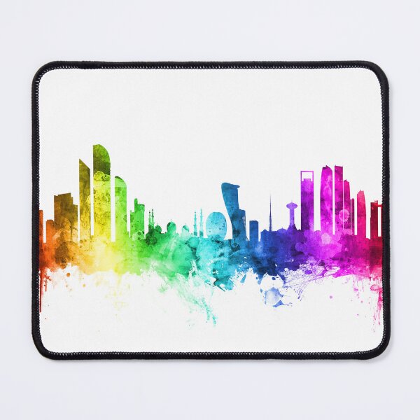 Item preview, Abu Dhabi Skyline designed and sold by ArtPrints.