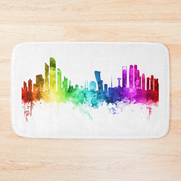 Item preview, Abu Dhabi Skyline designed and sold by ArtPrints.