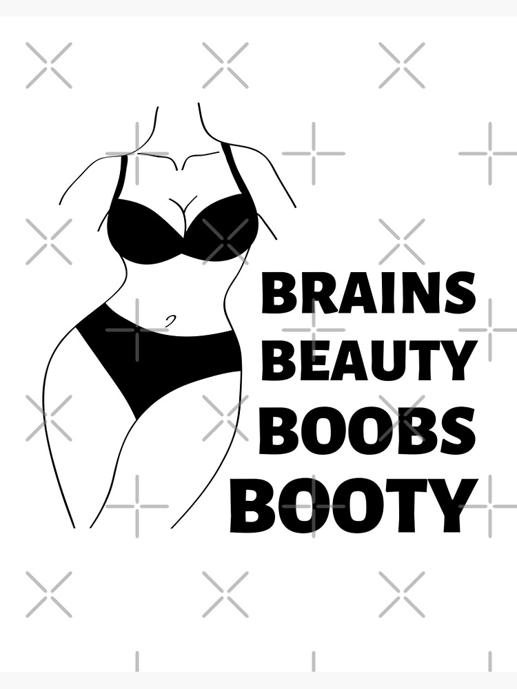 8x10 Art Print Beautiful Boobs Funny Inclusive Body Positive