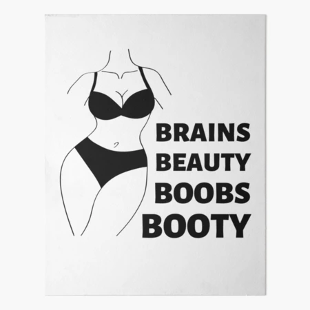 11x14 Art Print Beautiful Boobs Funny Inclusive Body Positive
