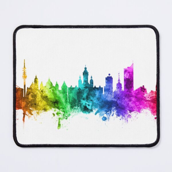 Item preview, Leipzig Germany Skyline designed and sold by ArtPrints.