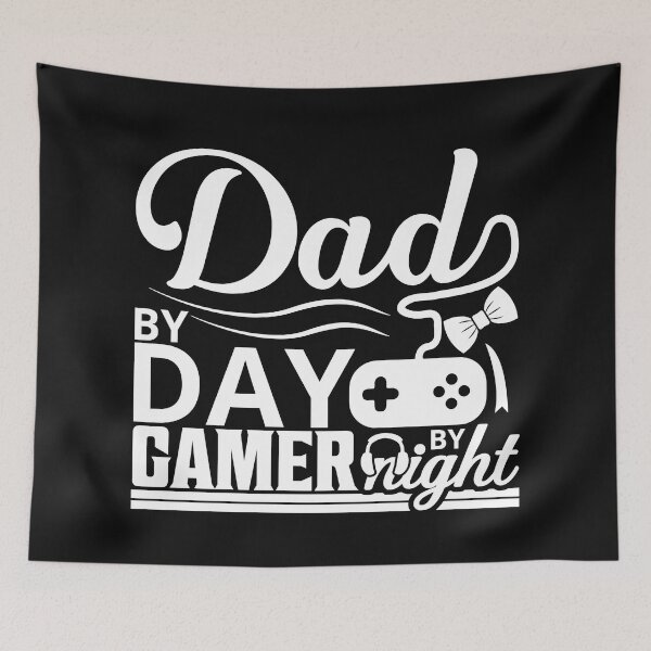 Item preview, Dad by day gamer by night designed and sold by Teo13.