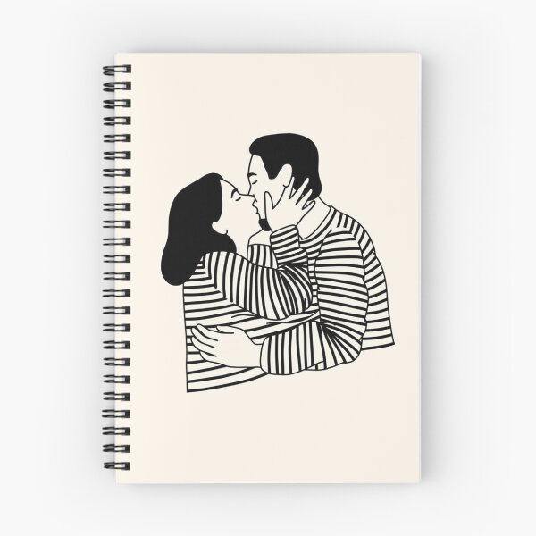 Item preview, HERMOSA PAREJA BESANDOSE designed and sold by SmartDigitalArt.